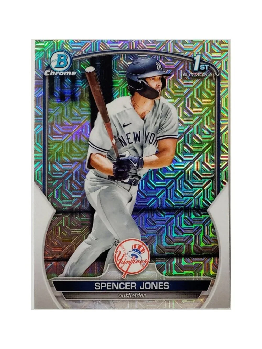 SPENCER JONES ROOKIE MOJO REFRACTOR 